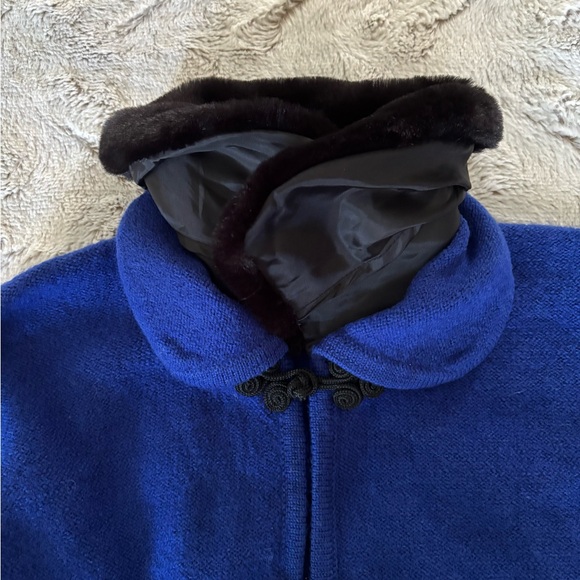 Karen Scott Cardigan with Removable Faux Fur Collar - Picture 6 of 6